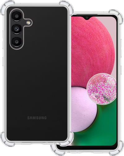 Hoesje Geschikt voor Samsung Galaxy A13 5G - Sterk & Shockproof - Siliconen Case - Back Cover - Telefoon Hoes Shock Proof - Transparant