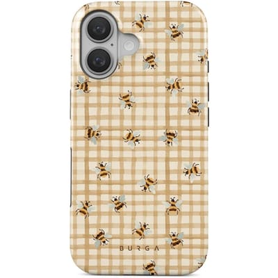 Burga Tough Backcover geschikt voor MagSafe geschikt voor iPhone 17 - Honeycomb