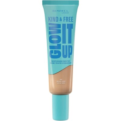 Rimmel London Kind & Free GLOW IT UP Moisturising Skin Tint 30ml (Various Shades) - 082 Golden Ivory