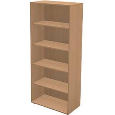Schäfer Shop Genius BoekenkastTETRIS WALL, 5 HC, B 800 x D 420 x H 1880 mm, beuken decor