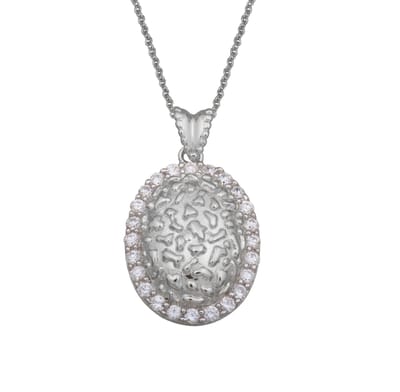 Orphelia Dames 925 Sterling Zilveren Ketting met Hanger - Zilver ZH-4520