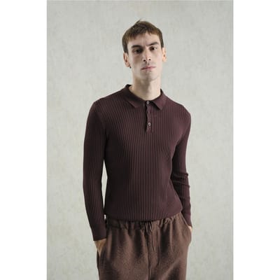 Slim Fit Poloshirt met Kraag
