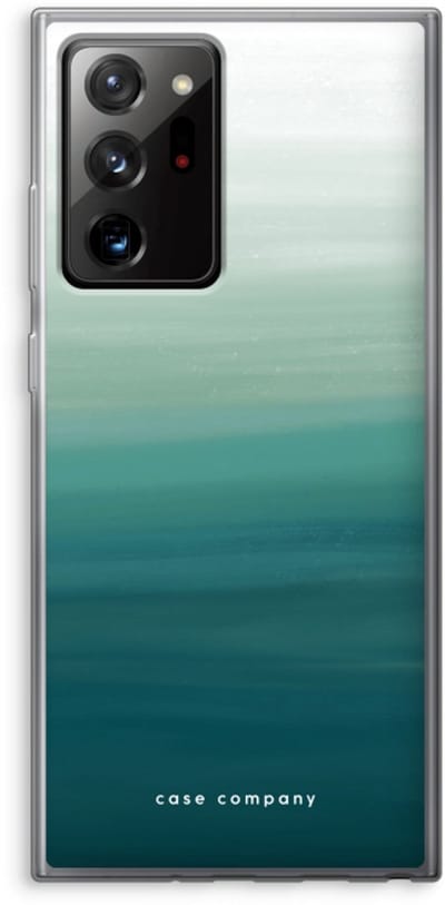 Case Company® - Hoesje geschikt voor Samsung Galaxy Note 20 Ultra / Note 20 Ultra 5G hoesje - Ocean - Soft Cover Telefoonhoesje - Bescherming aan alle Kanten en Schermrand