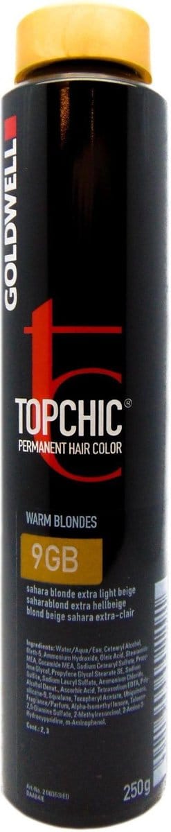Goldwell - Topchic Depot Bus - 9-GB Sahara Blond Extra Licht Beige - 250 ml