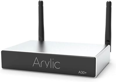 Mini stereo versterker met WiFi en Bluetooth 5.0 voor thuisaudio en multiroom