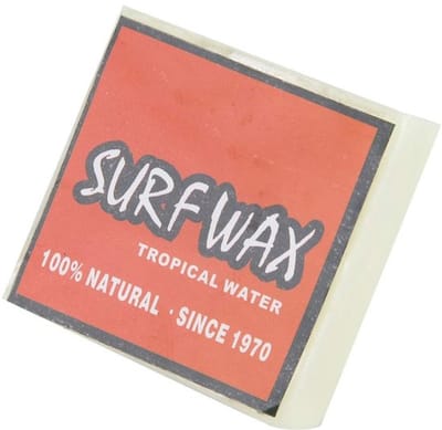Premium surfwax rode voor ultimate grip
