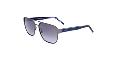 Hugo HG 1298/S Black blue 57/16/145 MAN Zonnebrillen