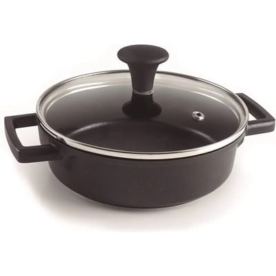 Mini steelpan Lacor avec couvercle fonte d'aluminium Lacor