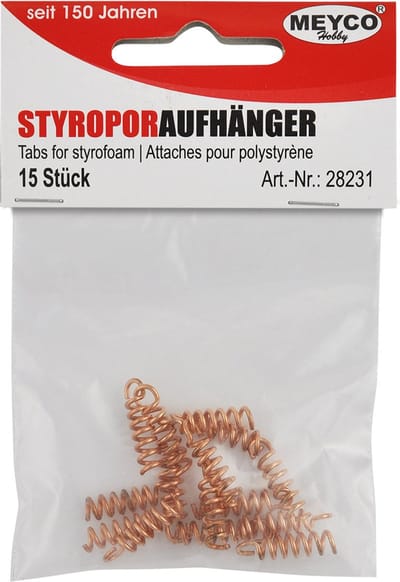 Styropor Hangers 15 stuks