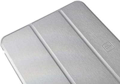 Tucano Satin Folioblad - iPad hoes - geschikt voor iPad 10.9 10th gen 2022, Apple - Grijs