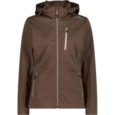 Waterproof Softshell Jack met Afneembare Capuchon Dames CMP