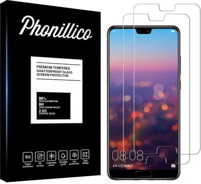 Screenprotector voor Huawei P20 - 2 stuks Beschermglas van glas Transparante glazen schermbeschermfolie