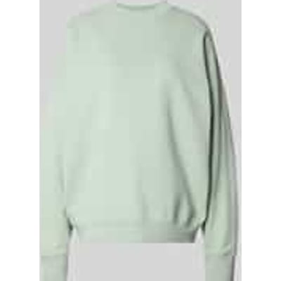 oversized sweatshirt met gestikt logo
