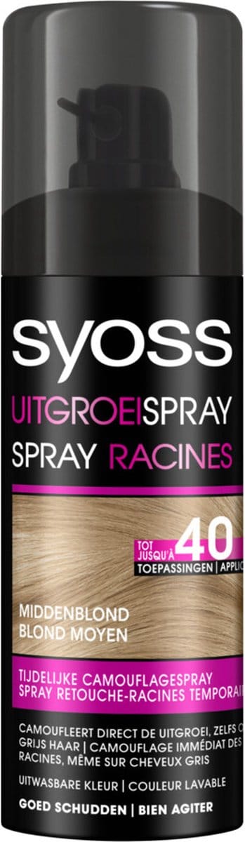Syoss Uitgroeispray Middenblond