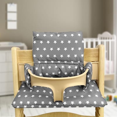 Zachte en comfortabele stoelverkleiner voor kinderen, 2-delige set van biologisch katoen, ideaal voor peuters en kleuters