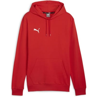 PUMA teamGOAL Casuals Hoody Heren sporttrui - Puma Red-Puma White
