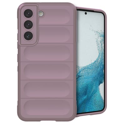 imoshion Hoesje - Geschikt voor Samsung Galaxy S22 - EasyGrip Backcover - Paars