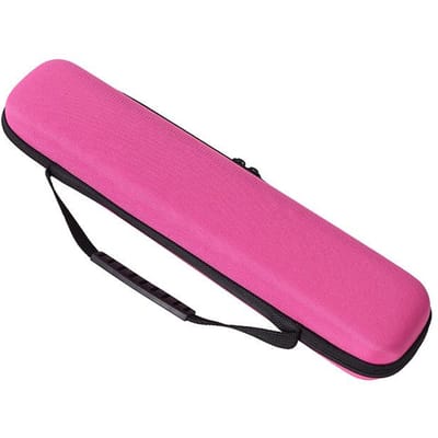 1pc Étui Rigide EVA pour Coiffeur Rangement Portable pour Fers à Boucler, Lisseurs & Sèche-Cheveux, Organisateur de Voyage Antichoc Design Compact