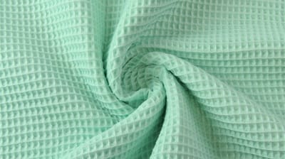 BINK Bedding Stof Katoen Wafel Mint