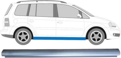 Reparatie dorpel voor Volkswagen Touran 2003-2010 / Links = Rechts (symmetrisch)