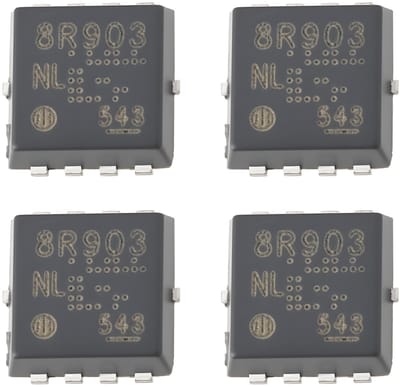 Allecto - Geïntegreerde Circuit IC Chip - N-kanaal 30V 20A - 8R903NL - Geschikt voor Xbox One Series S - Elektronische componenten - 4x set