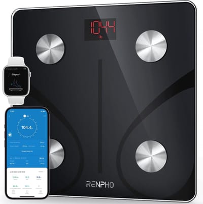 Bluetooth Lichaamsvetweegschaal met Slimme BMI-Metingen en Smartphone-App