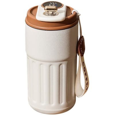 450ml Thermosfles Smart Display Temperatuur 316 Roestvrijstalen Vacuümbeker Kantoor Koffiebeker Zakelijk Draagbare Thermische Mok 450ml