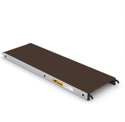 Wixor | platform 190 cm | advance | zonder luik | steigeronderdeel | rolsteiger | plank | asymmetrisch | stelling