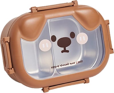 Kindvriendelijke lunchbox van roestvrij staal, ideaal voor school, werk, picknick en reizen, duurzaam en lekvrij