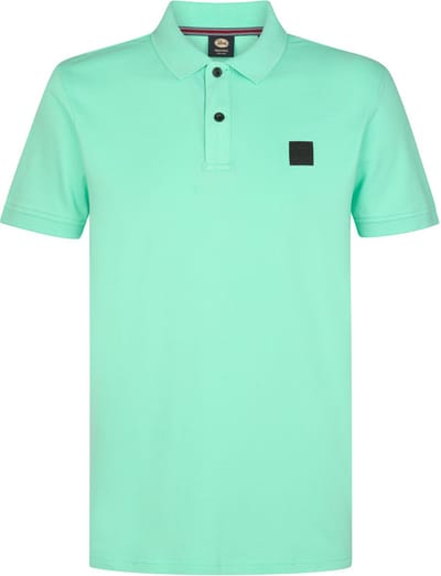 Petrol Industries - Heren Polo met korte mouwen SolNaciente - Groen - Maat XXXL