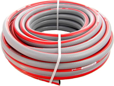 Waterslang Profi - Tuinslang - Tuin Bewateren - NTS Systeem - 30 Meter - Grijs/Rood
