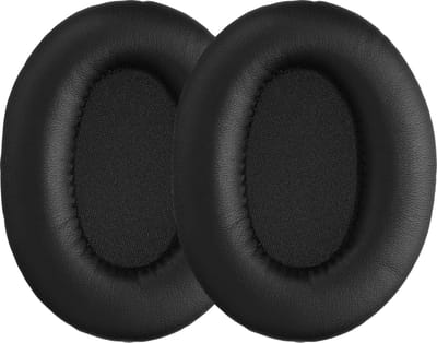 kwmobile 2x oorkussens geschikt voor Mpow 059 / H5 / H1 / H7 / H20 - Earpads voor koptelefoon in zwart