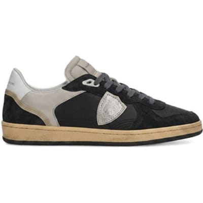 Korte Broek Philippe Model PGLU VD07 PGAL LOW MAN-VEAU DAIM NOIR GRIS