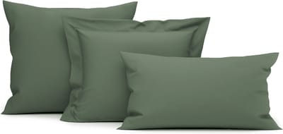 Heckettlane Calla-Green Kussensloop Elementi 60x70 cm, gemaakt van 100% Katoen-Satijn