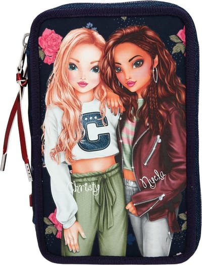 TOPModel 3-vaks etui WINTERY BLOSSOM