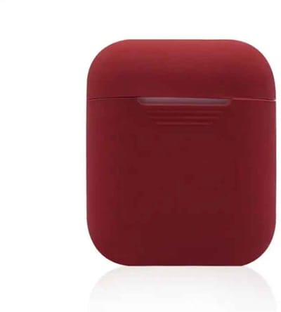 Bruin Hoesje geschikt voor Airpods 1 & 2 - Siliconen - Airpodshoesje - Bruin - Beschermhoes voor AirPods - CHPN