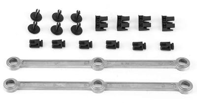 Dailygoods- Inlaatspruitstuk Drijfstangen Kit - Geschikt voor Benz OM642 3.0L V6 - Chrysler 300C - Jeep Grand Cherokee - Jeep Commander - Luchtverdeelklep Pa - OE: A6420905037 - Inlaatspruitstukset