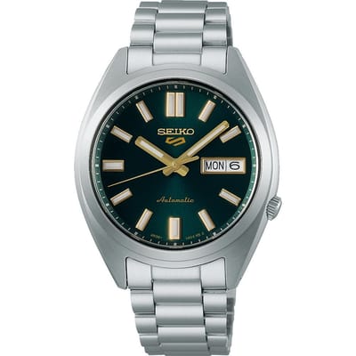 Seiko 5 Sports SRPL57K1 Seiko 5 Sports - SNXS Series ‘Green Tie’ Horloge