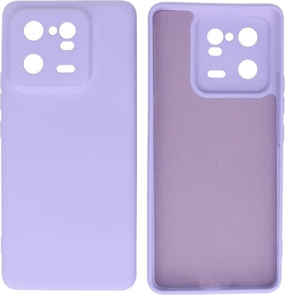 Fashion Backcover Telefoonhoesje - Color Hoesje - Geschikt voor de Xiaomi 13 Pro 5G - Paars