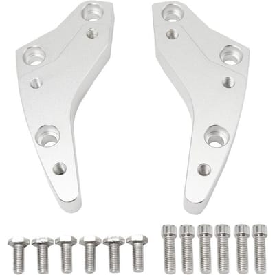 Motorfiets Stuurverhoger Verhogingsblok Gemodificeerde Accessoires Vervanging voor K1600B K1600GT zilver
