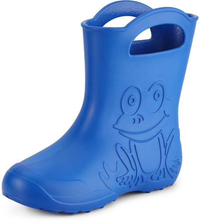Ladeheid LA-CA-FrogWomen Dames Regenlaarzen - Rubber Laarzen - EVA - Kikker - Blauw - 38/39
