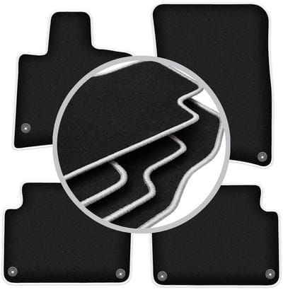 CARLUX-SILVER automatten voor: Audi Q7 I 4L SUV (2005-2015)
