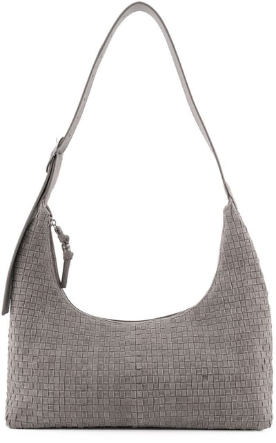 FREDsBRUDER schoudertas Weave Harmony Handbag Cool Grey Lichtgrijs