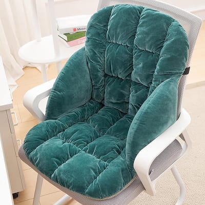 Verwarmd Stoelkussen - Warm Zitkussen - Winter Comfort - 9 Temperatuur Instellingen - 45x45x45cm - Groen