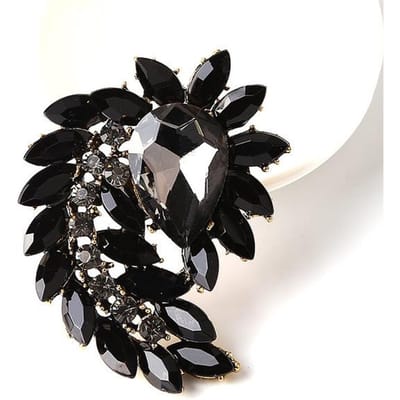 High-End Exquise Mode Creatieve Persoonlijkheid Strass Glas Broche Corsage Dames Kledingaccessoires