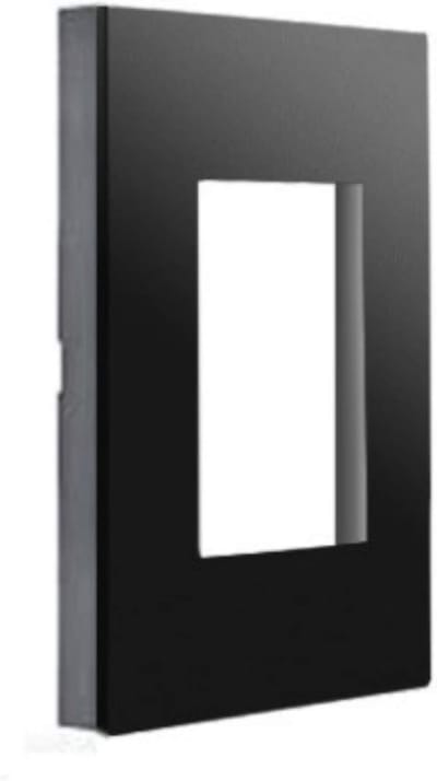 Afdekraam Enkel - Frame Schakelaar - Elektrische Installatie - 1 Element - Standaard - Donker