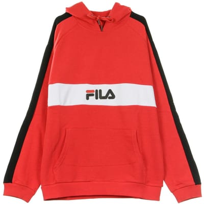 Jeremy Lichtgewicht sweatshirt met capuchon voor heren, True Red/helderwit/zwart