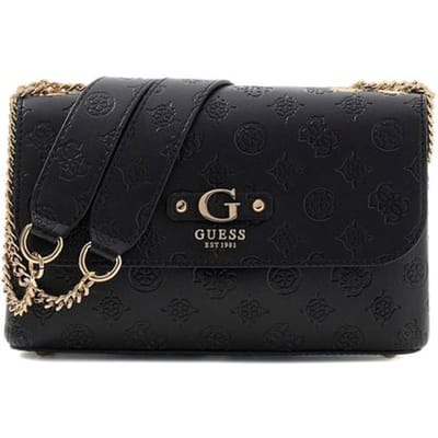 Guess Dita Kleine Schoudertas Dames - Imitatieleer - Zwart