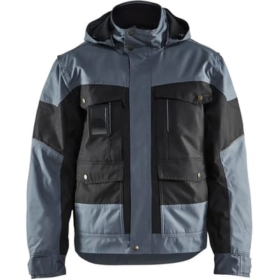 Blåkläder aka Blaklader 4886 Winterjas Zwart/Grijs L