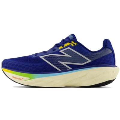 New Balance Fresh Foam X 1080v14 Inkwell Gember Citroen Heren Sneakers Blauw Zilver-Metallic M1080N14 40.5 beige